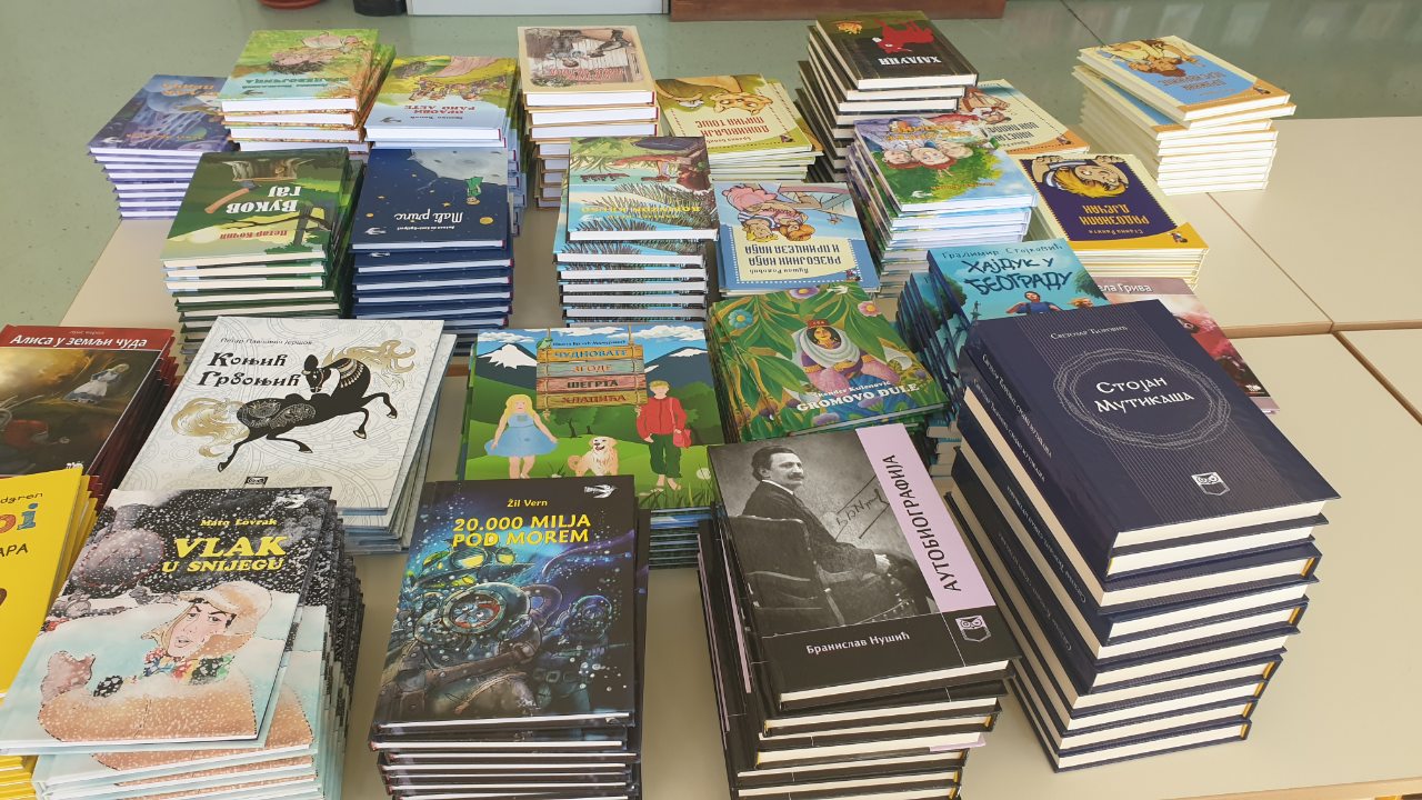 Distrikt grant – donacija knjiga bibliotekama osnovnih škola u BL 2018/2019