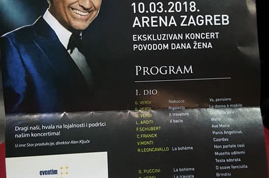Glorijanke i Andrea Bocelli Glorijanke i Andrea Bocelli